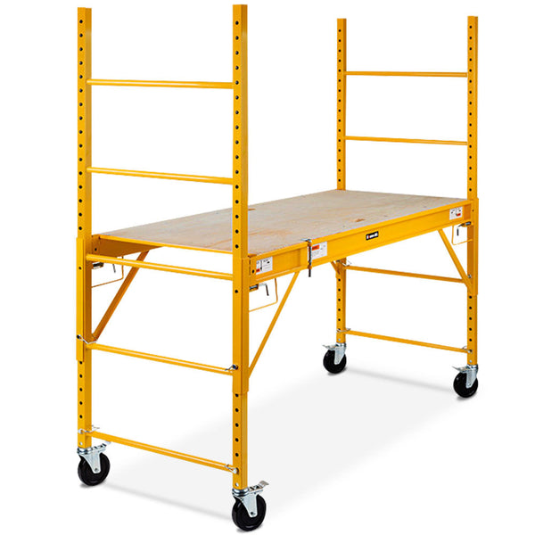 Baumr Ag 450Kg Mobile Scaffold High Work Platform Portable Scaffolding