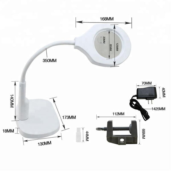 Multi Function Magnifying Lamp 220V For Detailed Viewing Tasks Lamps