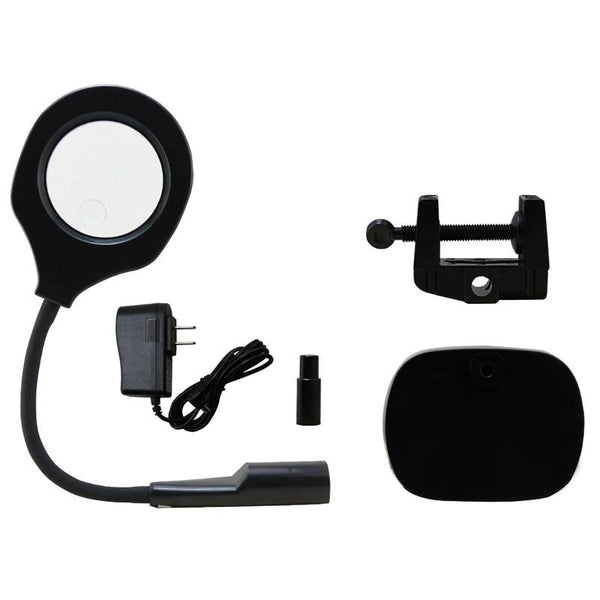 Led Desk Magnifier Lamp For Two Hundred Twenty Volt Voltage Lamps