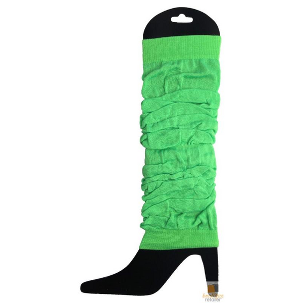 Br Costumes Knitted Womens Neon Party Ankle Fluro Dance 80S Pair Leg Warmers