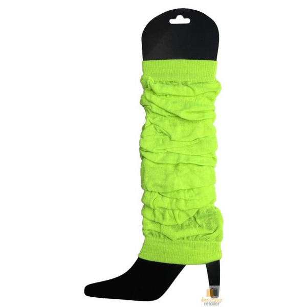 Br Costumes Knitted Womens Neon Party Ankle Fluro Dance 80S Pair Leg Warmers