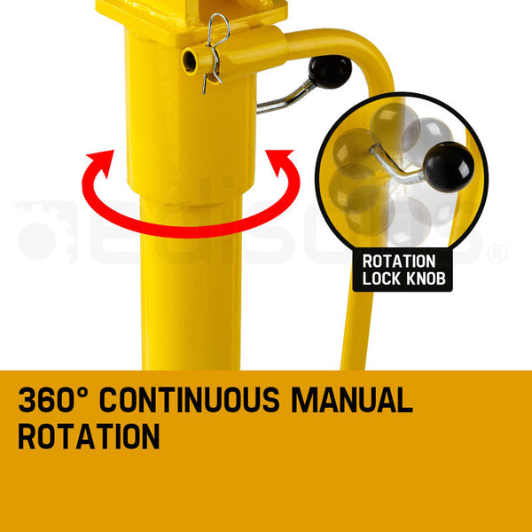 T Rex 800Kg Electric Hoist Winch Crane 12V 360 Degree Engine Car Truck Lift Tow Bars & Winches