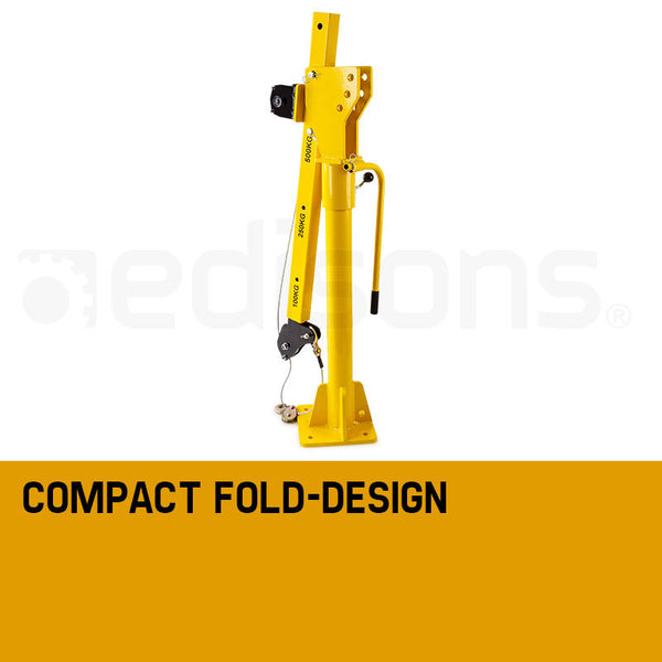 T Rex 800Kg Electric Hoist Winch Crane 12V 360 Degree Engine Car Truck Lift Tow Bars & Winches