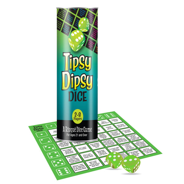 Tipsy Dipsy Dice Drinking Game For Parties Party Games & Activities