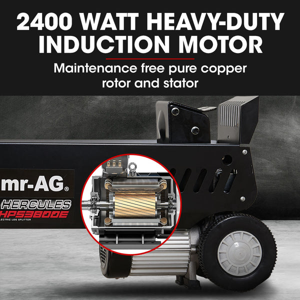 Baumr Ag Baumr Ag 10 Tonne Electric Hydraulic Wood Log Splitter Hps3800e Log Splitters