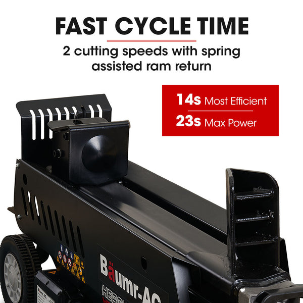 Baumr Ag Baumr Ag 10 Tonne Electric Hydraulic Wood Log Splitter Hps3800e Log Splitters