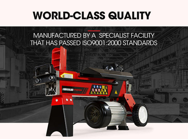 Baumr Ag Baumr Ag 6 Ton Electric Log Splitter 6T Hydraulic Firewood Wood Timber Block Cutter Small Machine Log Splitters