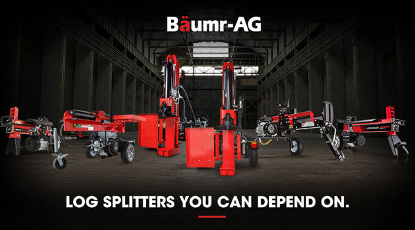 Baumr Ag Baumr Ag 6 Ton Electric Log Splitter 6T Hydraulic Firewood Wood Timber Block Cutter Small Machine Log Splitters