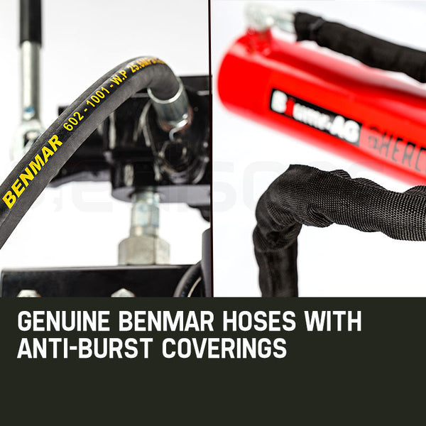 Baumr Ag 20 Tonne Electric Hydraulic Towed Wood Log Splitter Hps4500e Log Splitters