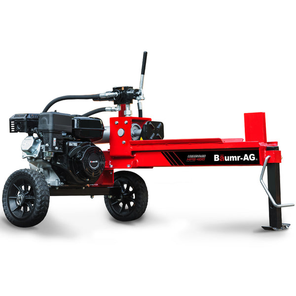 Baumr Ag 12 Tonne Petrol Hydraulic Wood Log Splitter Hps400 Log Splitters