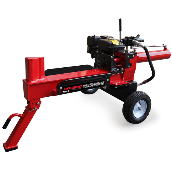 Baumr Ag 20 Tonne Hydraulic Petrol Log Splitter 8Hp Towed Wood Firewood Cutter Hps600 Log Splitters