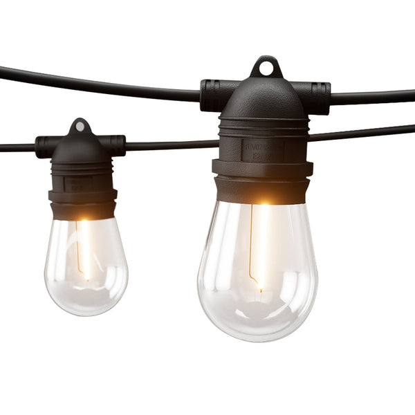 37M Festoon Lights Christmas Fairy String Outdoor Party Garden Decor Seasonal Decorations