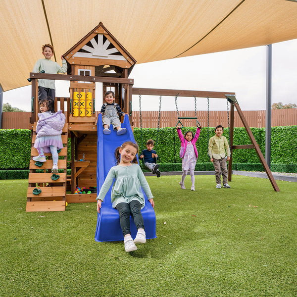 Lifespan Kids Coventry Play Centre Set With 2.2M Blue Slide Slides