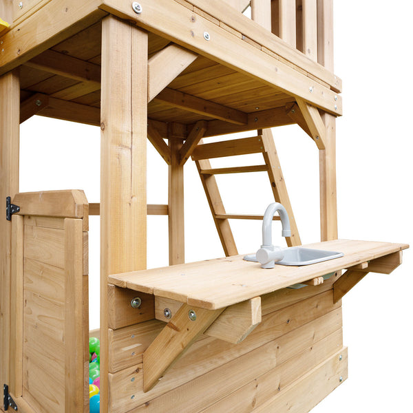 Lifespan Kids Montrose Play Centre Set With 2.2M Green Slide Slides