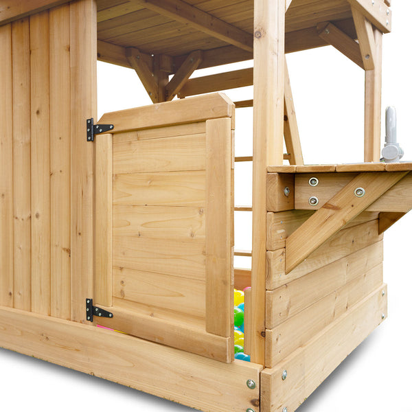 Lifespan Kids Montrose Play Centre Set With 2.2M Green Slide Slides