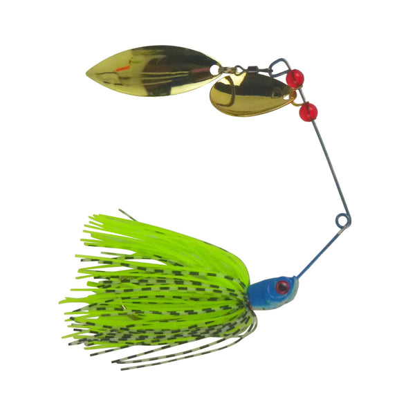 Dekoi 18Gm Ls20 Closed Eye Spinnerbait Lime Green Qty Baits & Lures