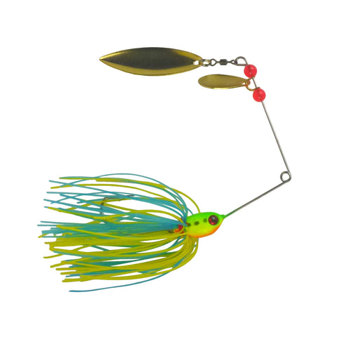 Dekoi 17Gm Ls21 Closed Eye Spinnerbait Yellow Blue Qty Baits & Lures