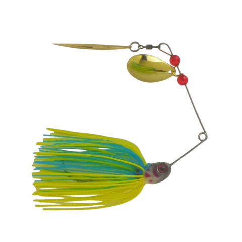 Dekoi 20Gm Ls22 Closed Eye Spinnerbait Yellow Blue Qty Baits & Lures