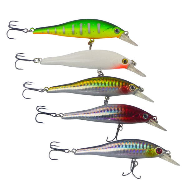 Finesse L Series Diving Minnow Gold Laser 95Mm Baits & Lures