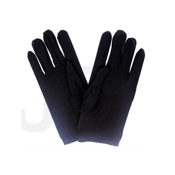 Br Costumes Ladies Short Party Wedding Bridal Fancy Dress Prom Stretchy Black Gloves