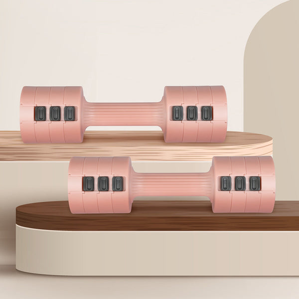 Centra A Pair Of 1Kg To 5Kg Pink Dumbbells