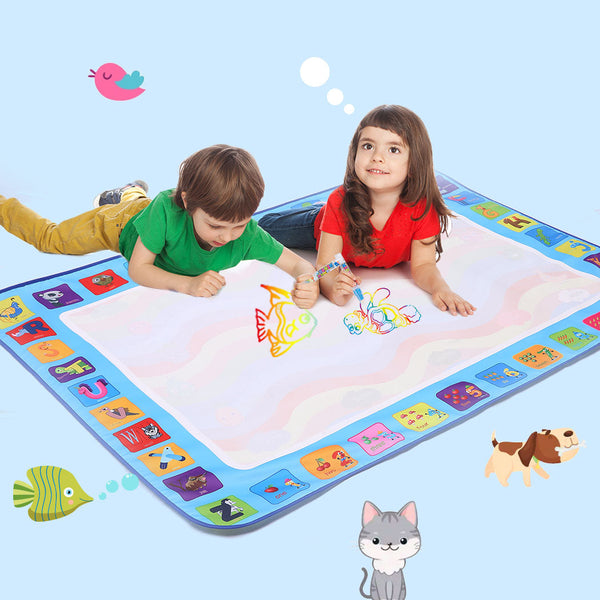 Kids Drawing Mat Aqua Doodle Board Water Activity Toys