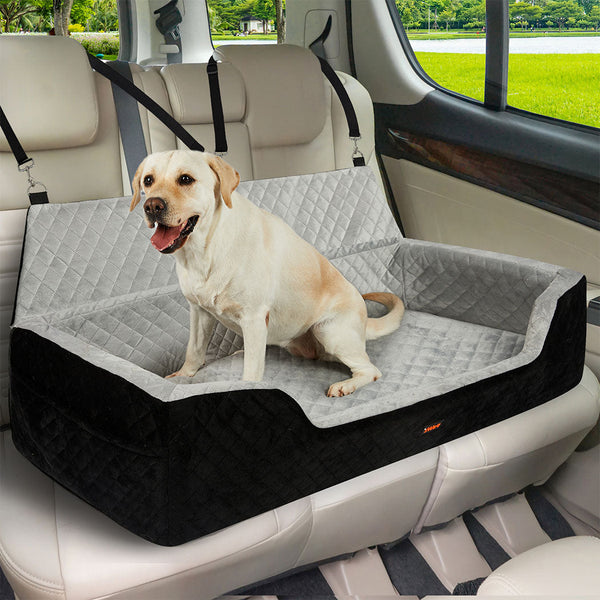 Pawz Dog Car Booster Seat Belt Pet Safe Protector Travel Bed Pet Transport
