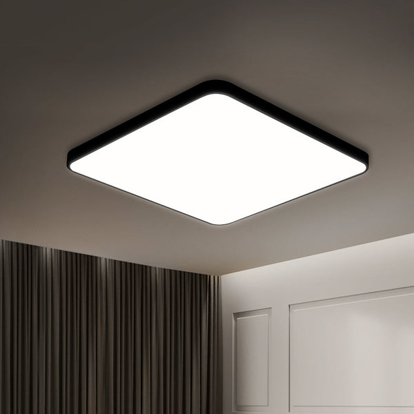 Emitto Ultra Thin 5Cm Led Ceiling Down 27W Black Chandeliers & Ceiling Fixtures
