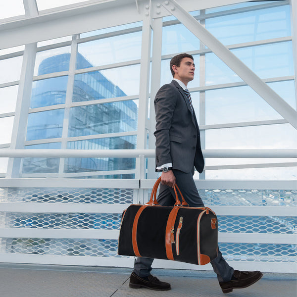 Slimbridge 2 In 1 Hanging Suit Black Garment Bags