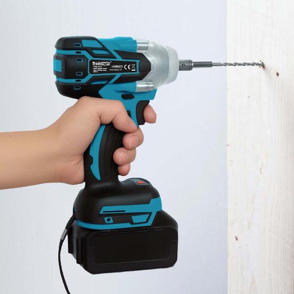 Traderight Impact Wrench 21V Cordless73pcs550nm 2X4.0Ah Impact Wrenches