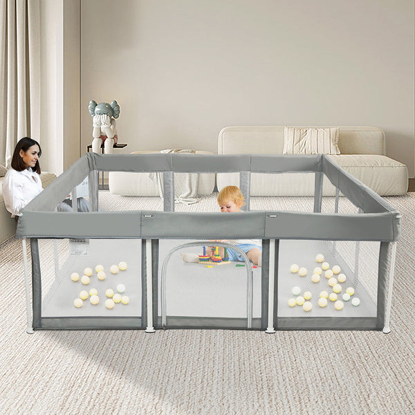 Bopeep Kids Playpen Foldable 180X180 Baby Playpens