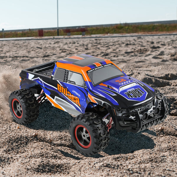 Centra Rc Car 1:8 4Wd Off Road Racing Blue Rc Model Vehicles