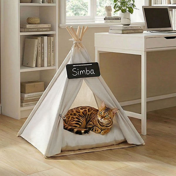 Pawz Pet Tent Dog Bed With Washable Cushion For Small Pets Pet Beds