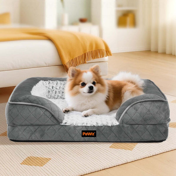 Pawz Orthopedic Memory Foam Pet Bed Dog Washable Mat Pet Beds