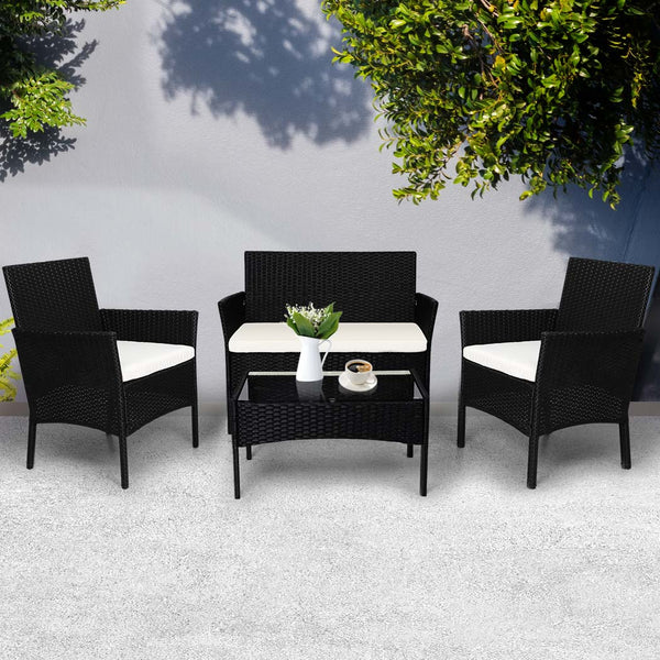 Levede 4Pcs Outdoor Furniture Setting Patio Furniture Sets