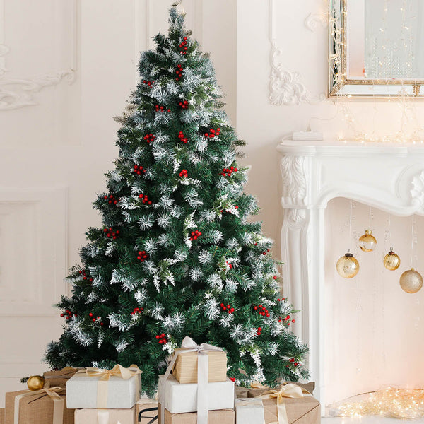 Santaco Christmas Tree Snow Flocked 1.5M Seasonal Decorations