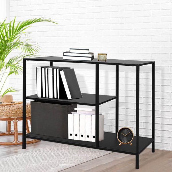 Levede 3 Tier Console Table Office Furniture Storage Modern Stylish Organizer For Workspace Tables