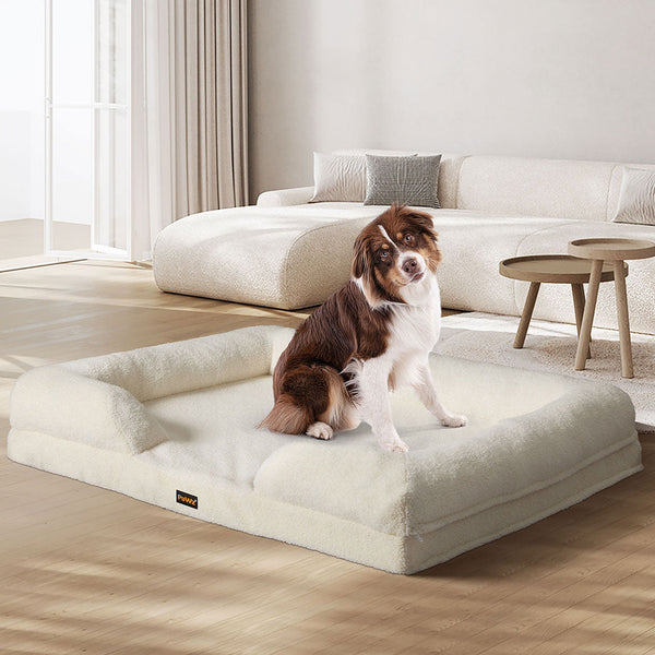Pawz Memory Foam Pet Sofa Bed Pet Beds