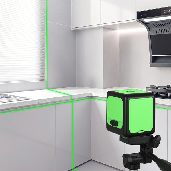 Traderight Green Laser Level With Tripod 25M Ip54 Kit Laser Measuring Tools