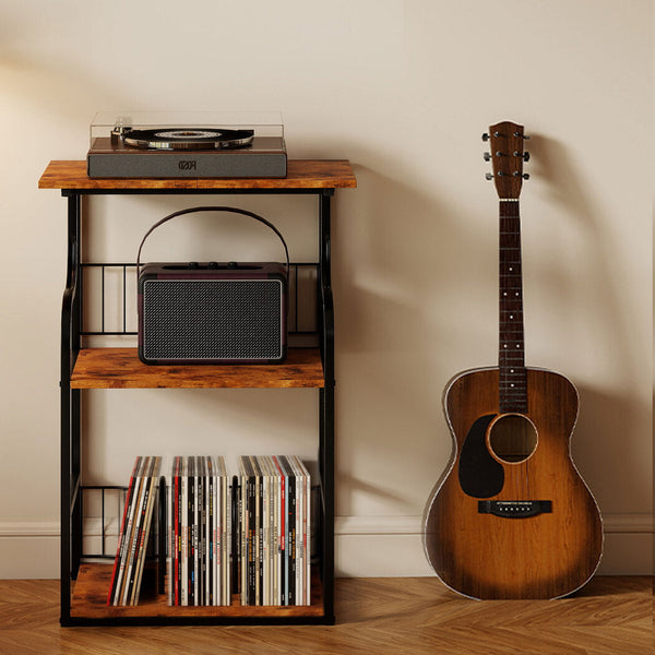 Levede Side Table 3 Tier Storage Shelf Modern Side Tables