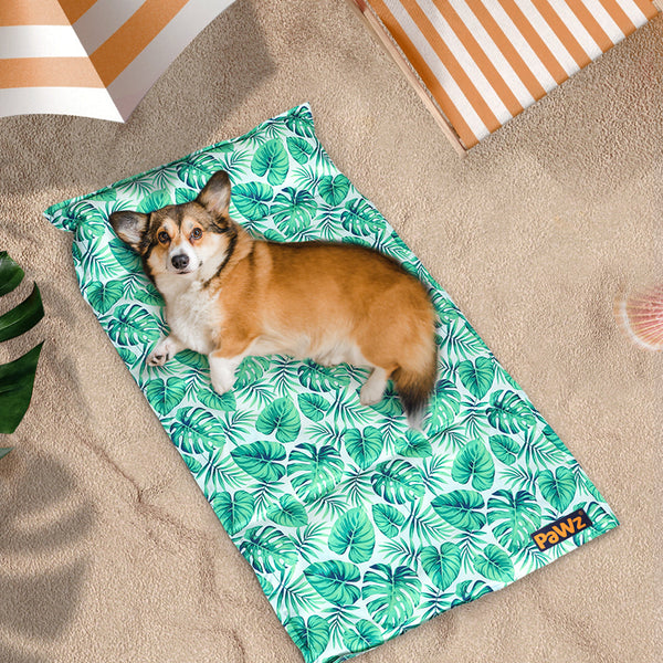 Pawz Pet Cooling Mat Cat Dog Gel Non Toxic Medium Pet Beds