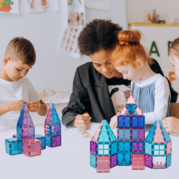 Bopeep Kids Magnetic Tiles Blocks Building Blocks