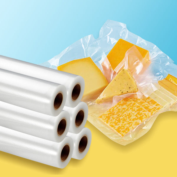 Toque 4 Rolls Vacuum Food Sealer Bags Large Size Vacuum Sealers