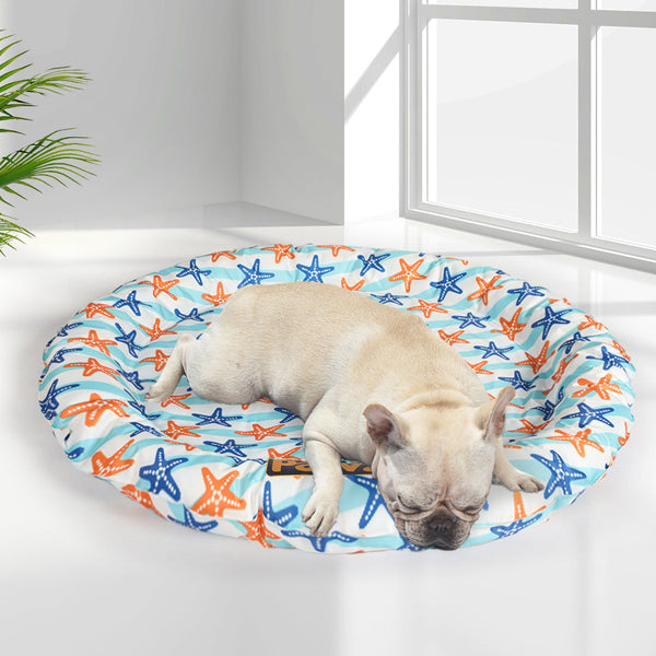Pawz Pet Cool Gel Mat Cat Bed Dog Bolster L Large Pet Beds