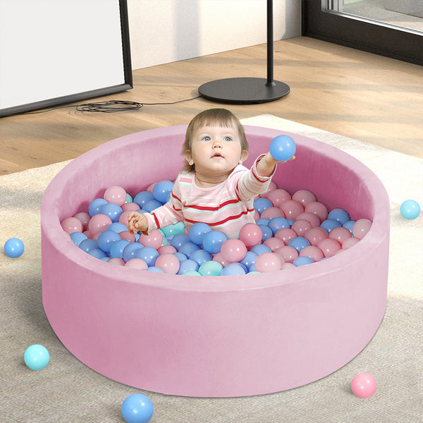 Bopeep Kids Balls Pit Little One Ocean Play Pink Outdoor Toy Balls