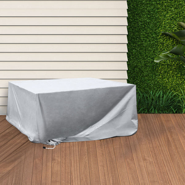 Marlow Outdoor Furniture Cover Waterproof Silver 10Cm Extension Outdoor Furniture Covers