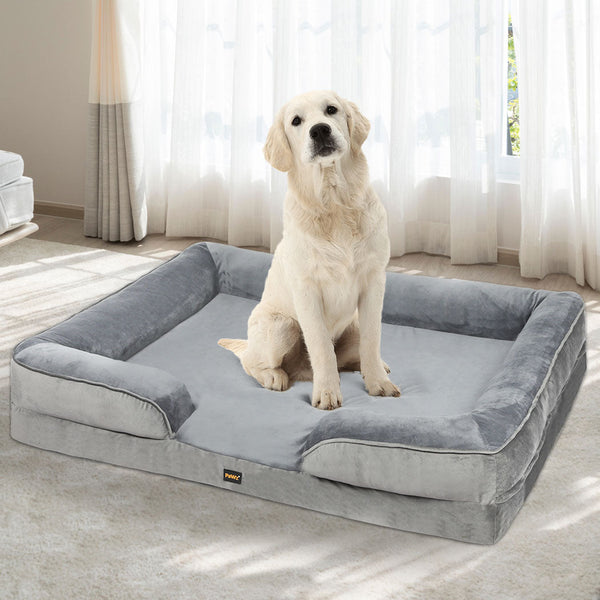 Pawz Memory Foam Pet Sofa Bed Cushion Xl Extra Comfort And Support For Large Pets Sofa Beds