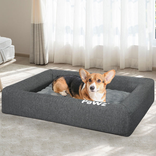 Pawz Memory Foam Pet Bed Calming Dog Medium Pet Beds