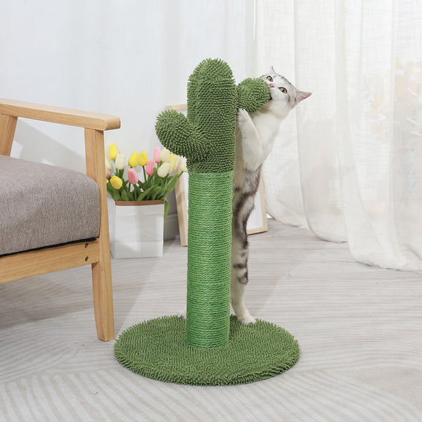 Cactus Cat Scratching Posts Pole Tree Green Furniture & Scratchers