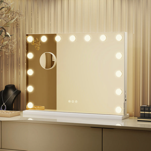 Yezi Led Hollywood Makeup Mirror 45X58cm Makeup Mirrors